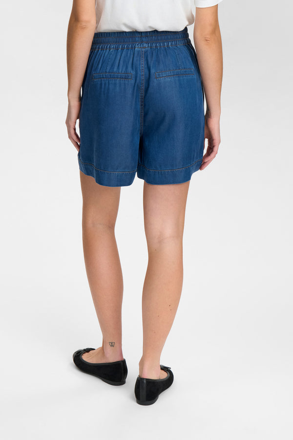 Cacatoès Numph Numiami Denim Shorts In Medium Blue