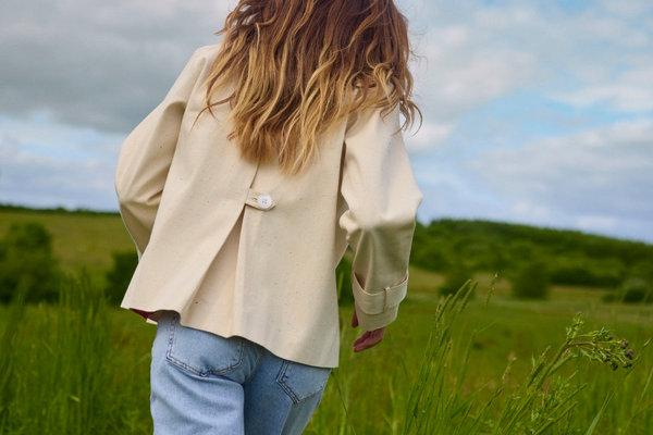 cacatoès Numph Nusilla Trench Jacket in Pristine