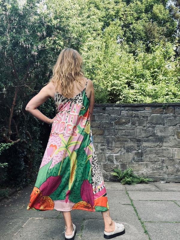 cacatoès Positive Vibes Lurex Dress (ONE SIZE)