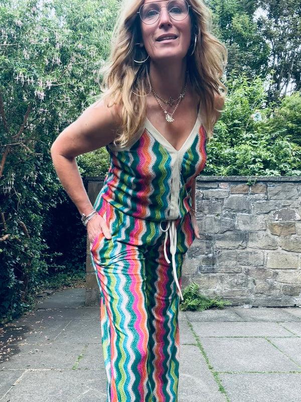 cacatoès Seppi Missioni Zig Zag Top (ONE SIZE)