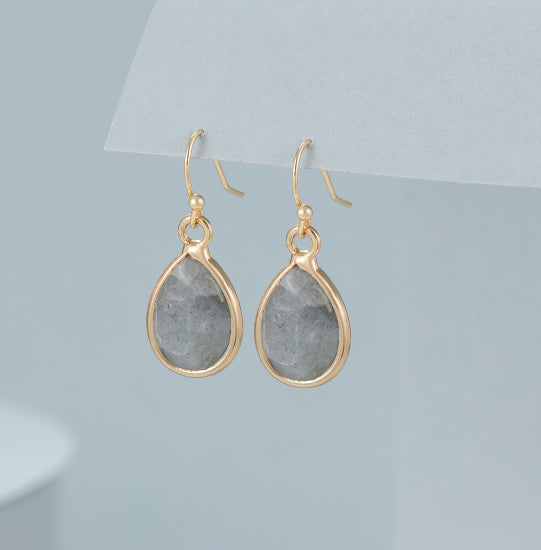 cacatoès Talia Drop Stone Earring in Gold