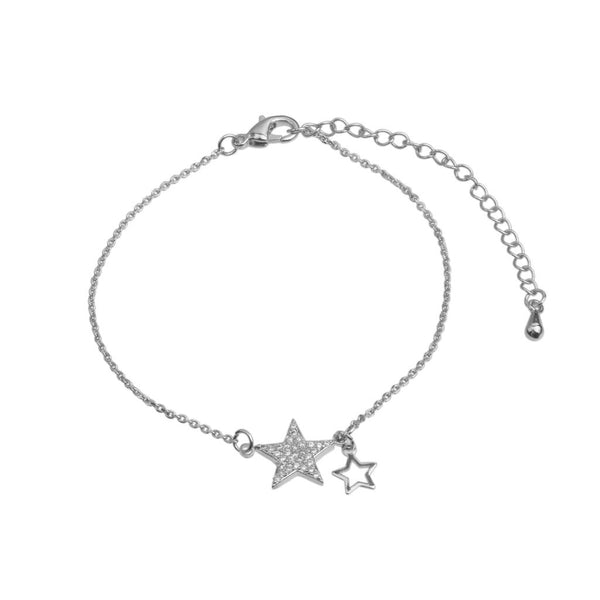 cacatoès Twin Star Bracelet - Silver