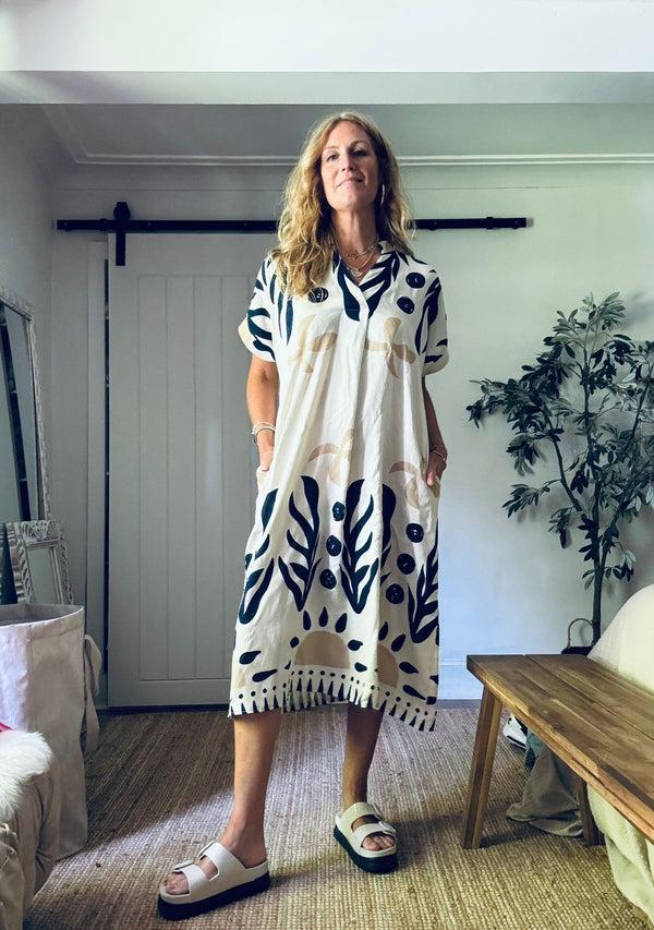 cacatoès Zibbi Pattern Dress (ONE SIZE)