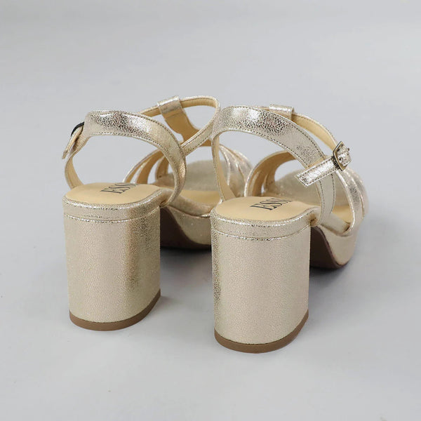 Cacatoès Esska Vegan Leather Platinum Charlie Sandal