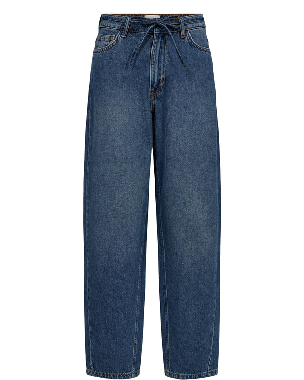 cacatoès Numph Nutokyo Barrel Cut Jean in Medium Blue