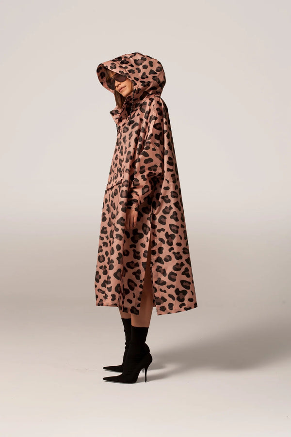 Cacatoès Rainkiss Classic Pink Panther Waterproof Poncho With Built In Carry Pouch (One Size)