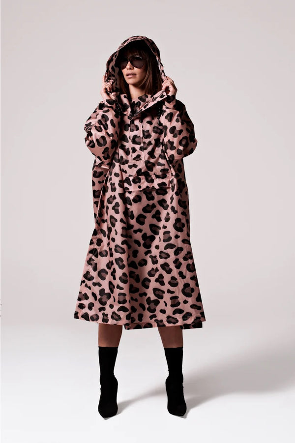 cacatoès Rainkiss Classic Pink Panther Waterproof Poncho with Built in Carry Pouch (One Size)