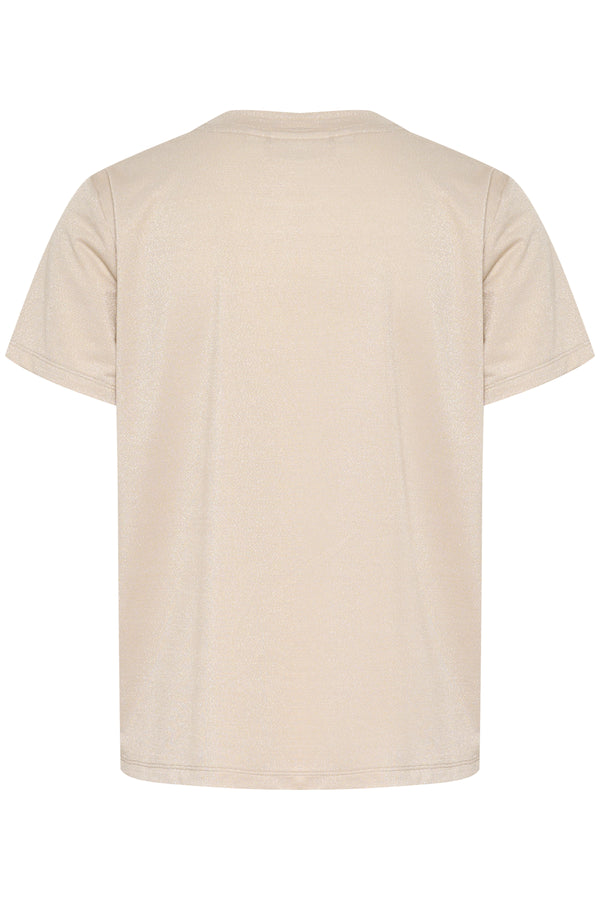 Cacatoès Saint Tropez Haga Regular Fit T-Shirt In Plaza Taupe