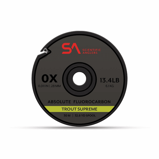 caddis fly Absolute Fluorocarbon Supreme Trout Tippet