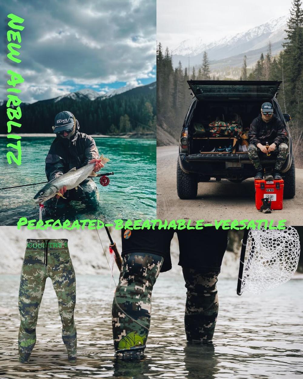 Caddis Fly Backcountry Skinz Airblitz Perforated Neoprene Pants (Leggings) - Unisex