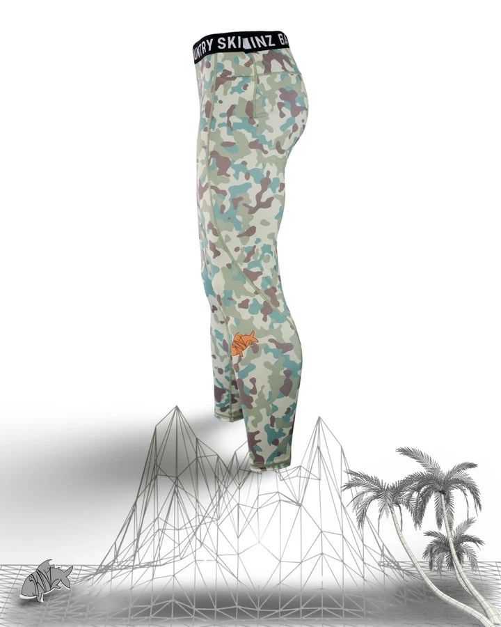 caddis fly Backcountry Skinz SolarFlexz UVPro Sandstorm Camo Pants (Leggings) - Men's