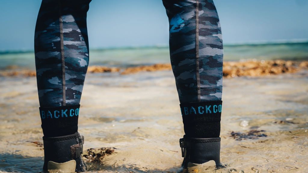 Caddis Fly Backcountry Skinz Waterproof Merino Wool Crew Cut Socks