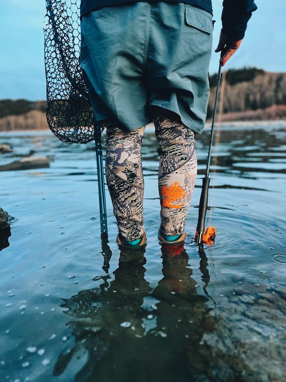 Caddis Fly Backcountry Skinz Z Series Neoprene Forest Camo Pants (Leggings) - Unisex