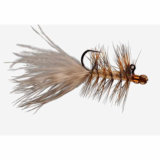 caddis fly Balanced Blonde Leech