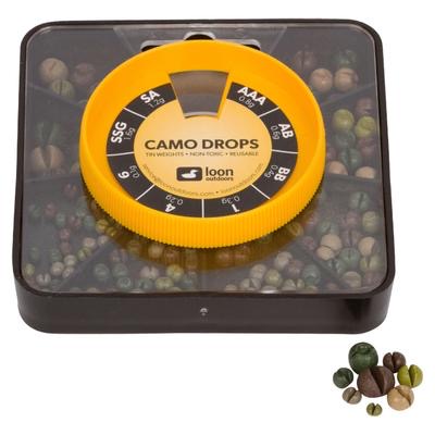Caddis Fly Camo Drop Tin Weights