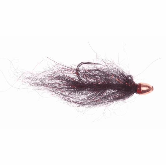 caddis fly Chan's Ruby Eyed Balanced Leech