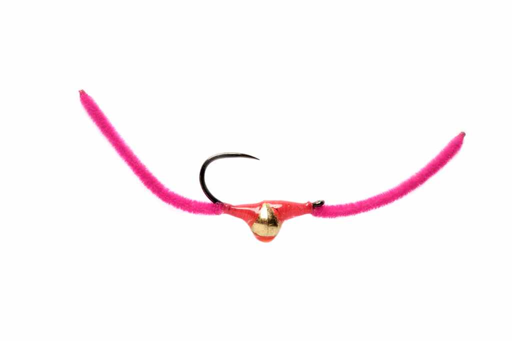 caddis fly Croston's Jigged Chenille Worm