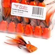 caddis fly Double Barrel Foam Popper Fly