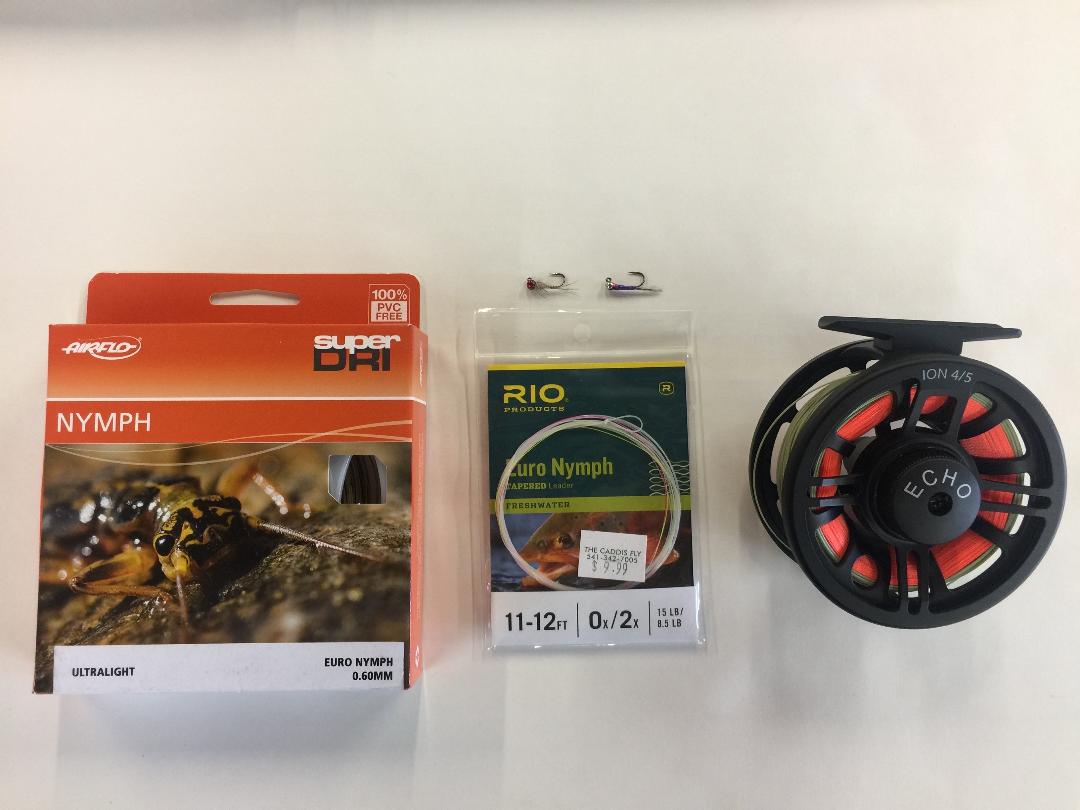 Caddis Fly Echo Carbon XL Euro Nymph Outfit