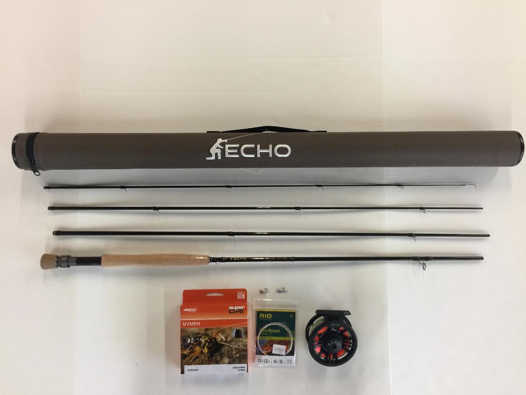 caddis fly Echo Carbon XL Euro Nymph Outfit