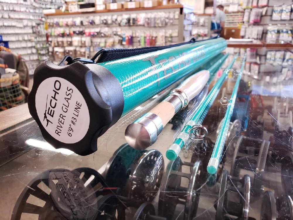 caddis fly Echo River Glass Rod