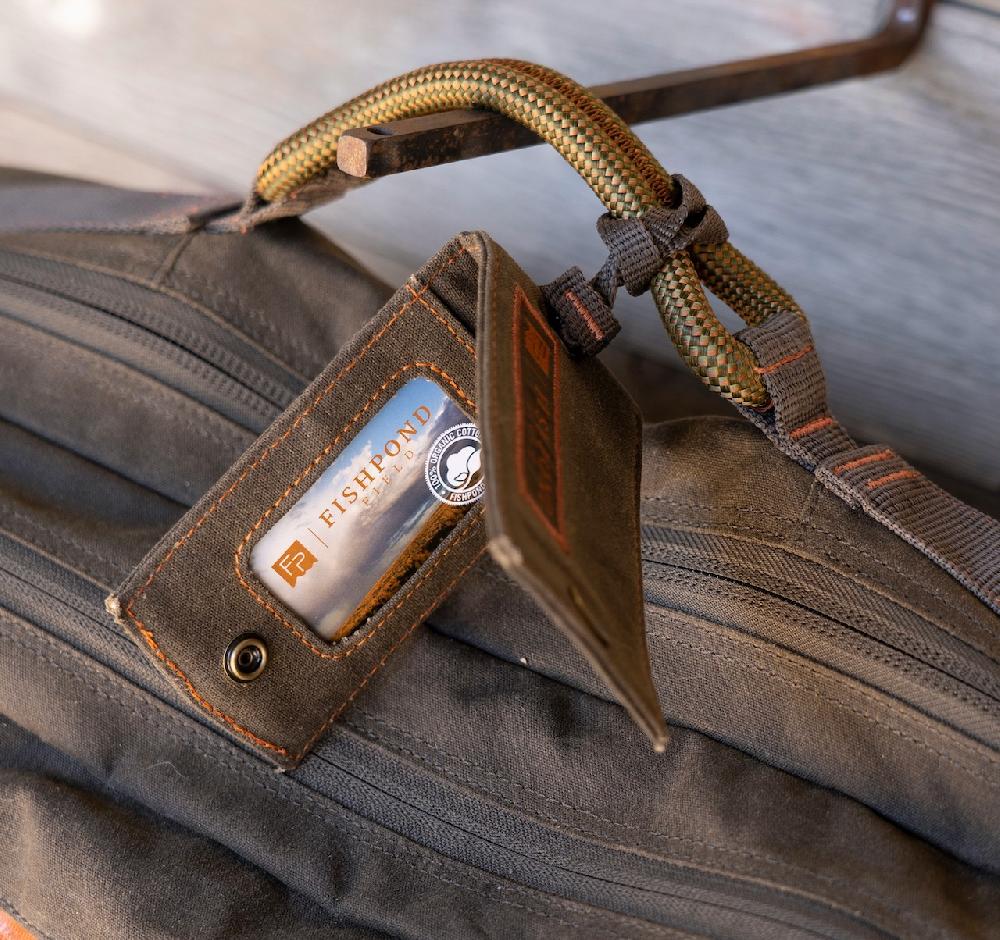 Caddis Fly Fishpond Fishpond Field Luggage Tag