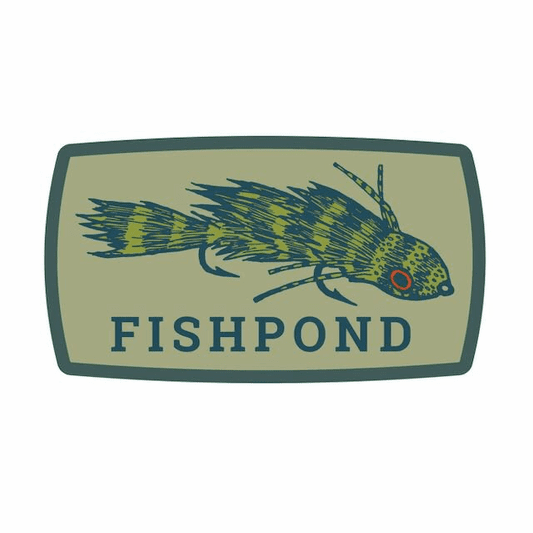 caddis fly Fishpond Meathead Sticker