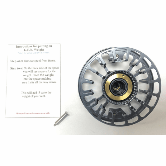 caddis fly Galvan Euro Reel Weights