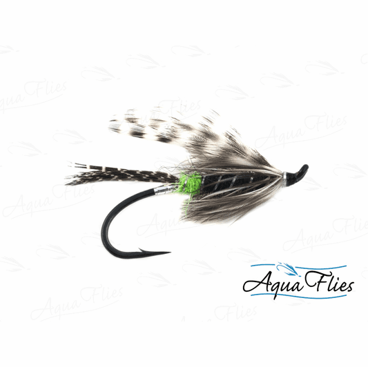 caddis fly Green Butt Silver Hilton