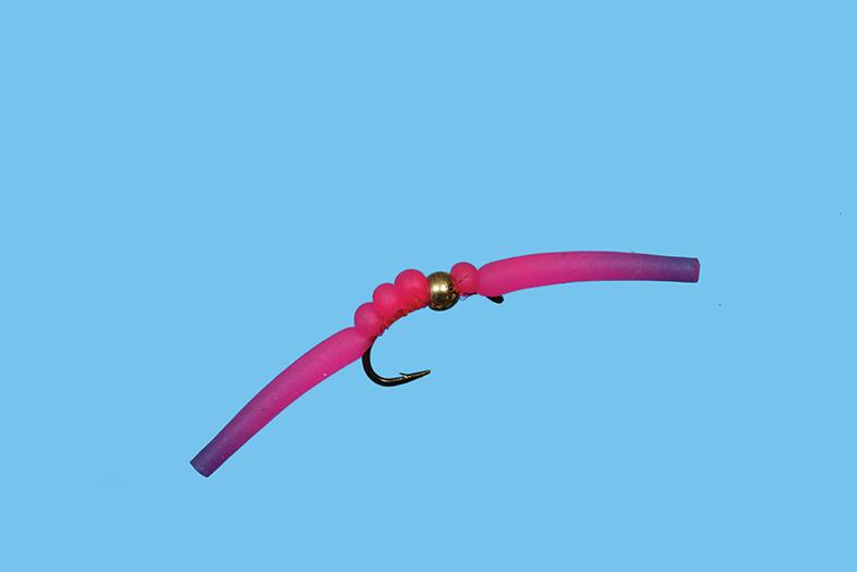 Caddis Fly Gummy Worm Fly