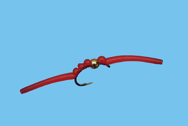 caddis fly Gummy Worm Fly