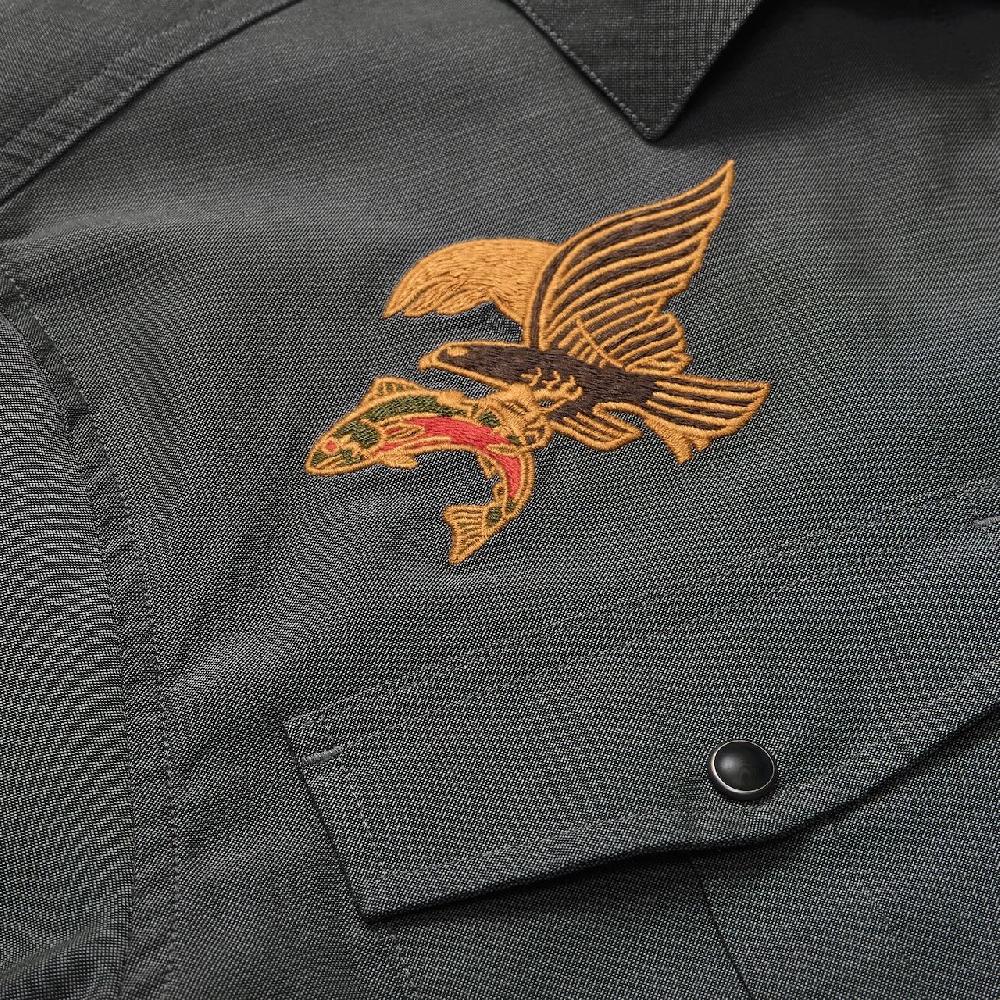 caddis fly Howler Brothers Gaucho Snap Shirt