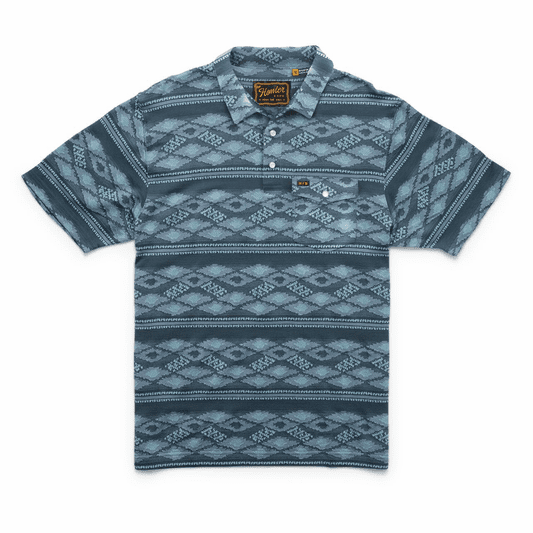 caddis fly Howler Brothers Ranchero Jacquard Polo