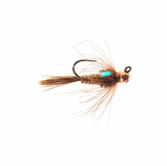 caddis fly Jigged CDC Pheasant Tail Tungsten Nymph