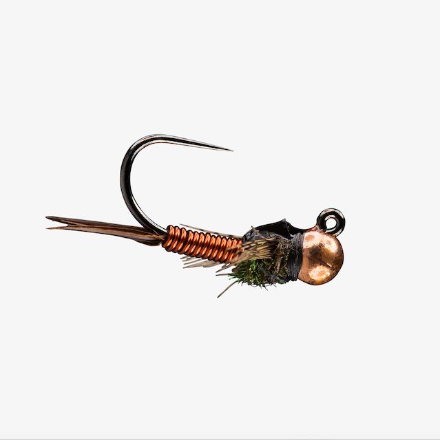 caddis fly Jigged Copper John