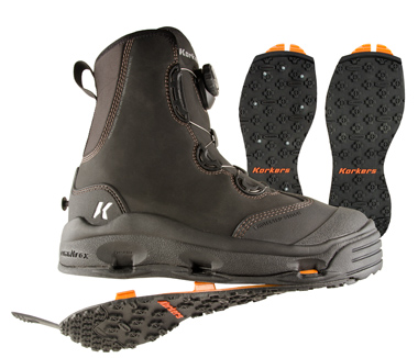 caddis fly Korkers Devil's Canyon Boot