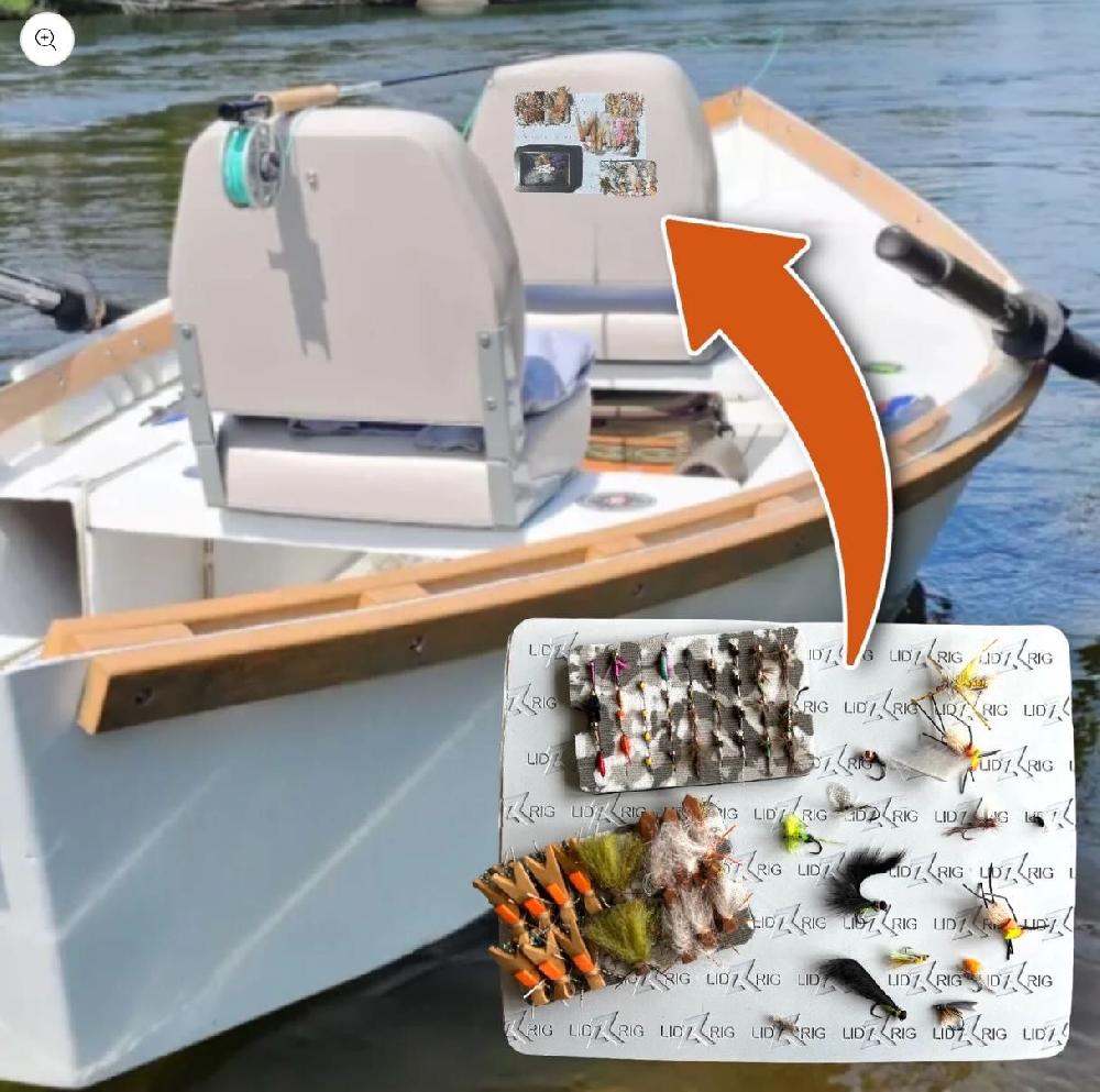 Caddis Fly Lid Rig Mag Pad XL