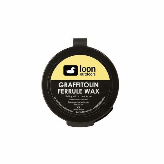 caddis fly Loon Graffitolin Ferrule Wax