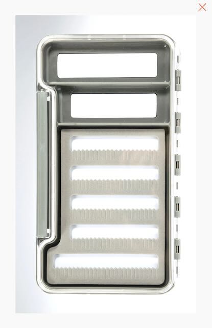 Caddis Fly Medium Waterproof Thin Fly Box