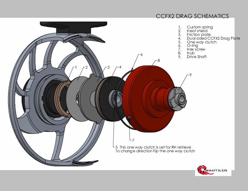Caddis Fly Nautilus CCF-X2 Fly Reel