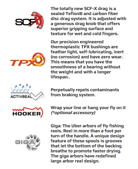 Caddis Fly Nautilus X Series Fly Fishing Reels