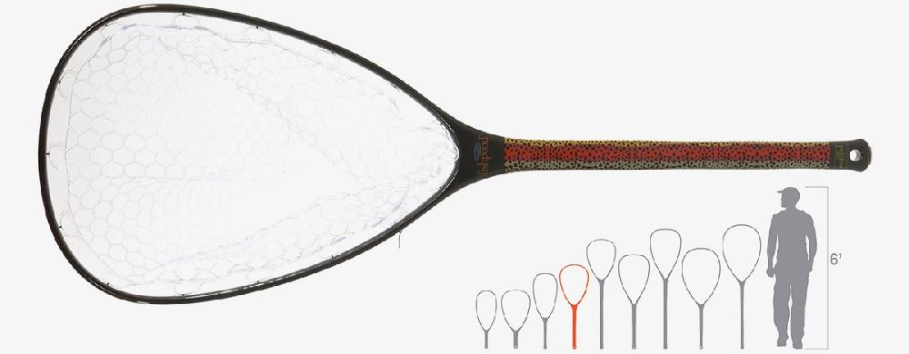 caddis fly Nomad Mid-Length Net by Fishpond