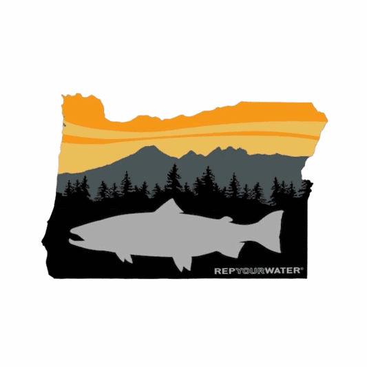 caddis fly Oregon Backcountry Sticker
