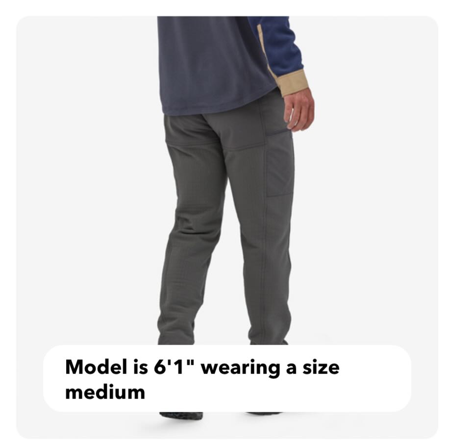 Caddis Fly Patagonia R2 Techface Pants