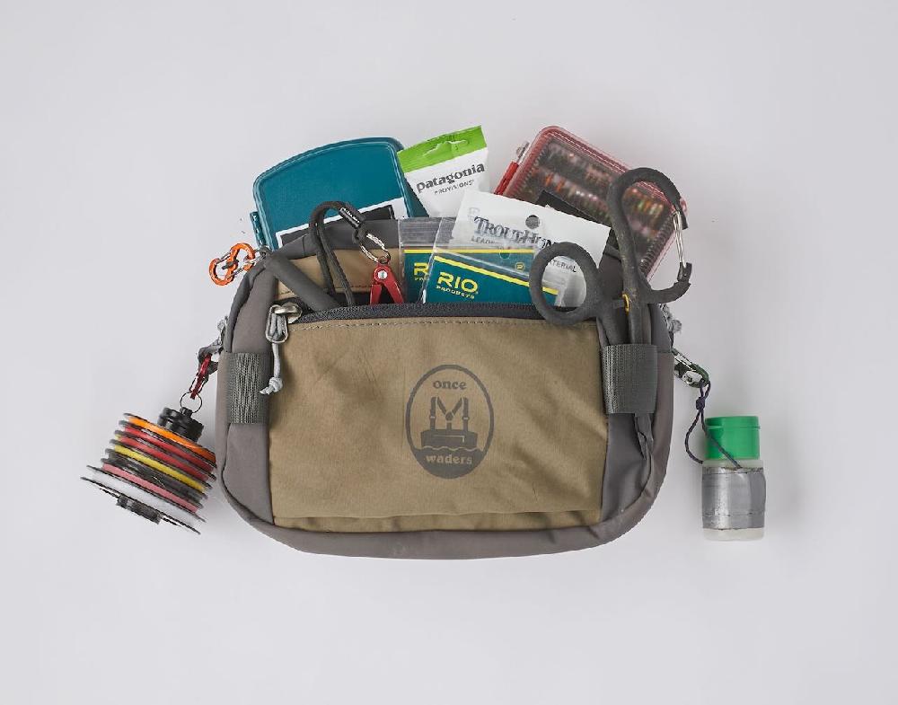 caddis fly Patagonia ReCrafted Wader Work Station