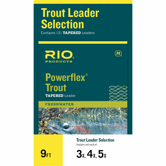Caddis Fly Powerflex Plus Trout Leader Selection