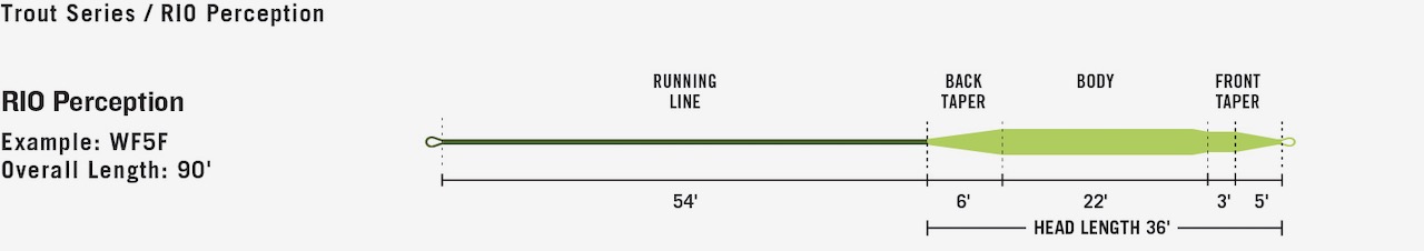 caddis fly Premier Perception Fly Line