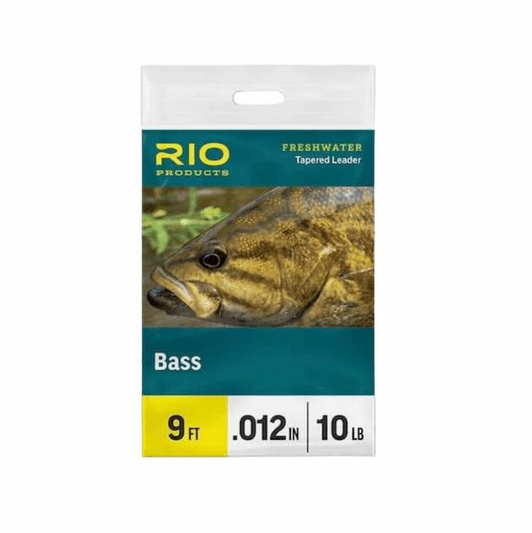 caddis fly Rio Bass Tapered Leaders & 3-Packs