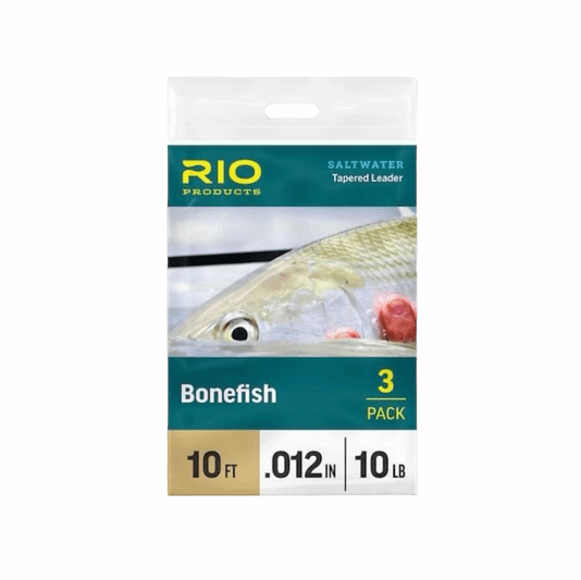 Caddis Fly Rio Bonefish Tapered Leaders: 3-Pack