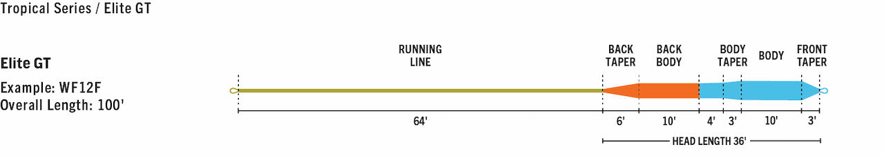 caddis fly RIO Elite GT Fly Line